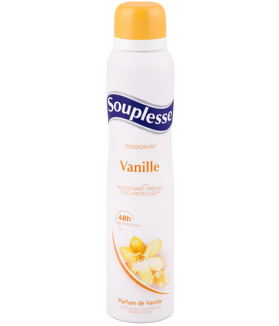 DEODORANT SPRAY PARFUM VANILLE SOUPLESSE 200ML