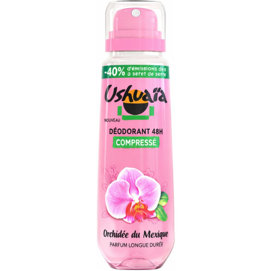 DEODORANT SPRAY COMPRESSE PARFUM VANILLE USHUAIA 100ML