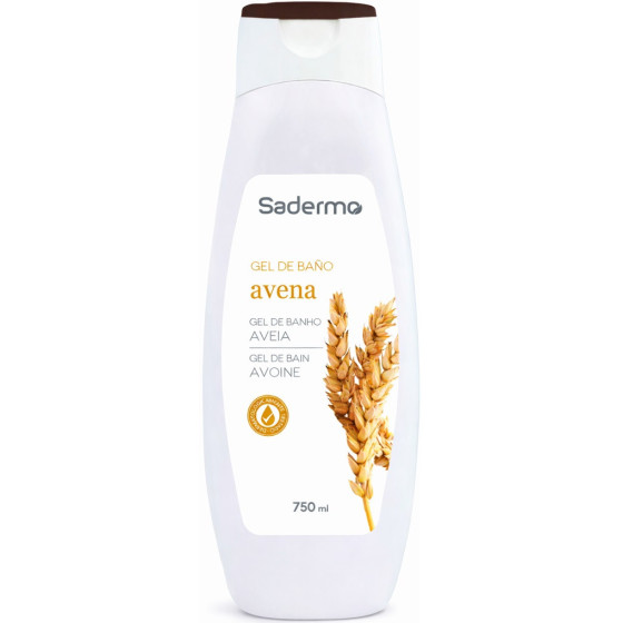 GEL DE BAIN AVOINE SADERMO 750ML
