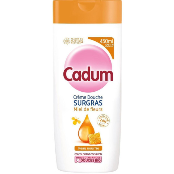 GEL DOUCHE SURGRAS MIEL DE FLEURS CADUM 450ML