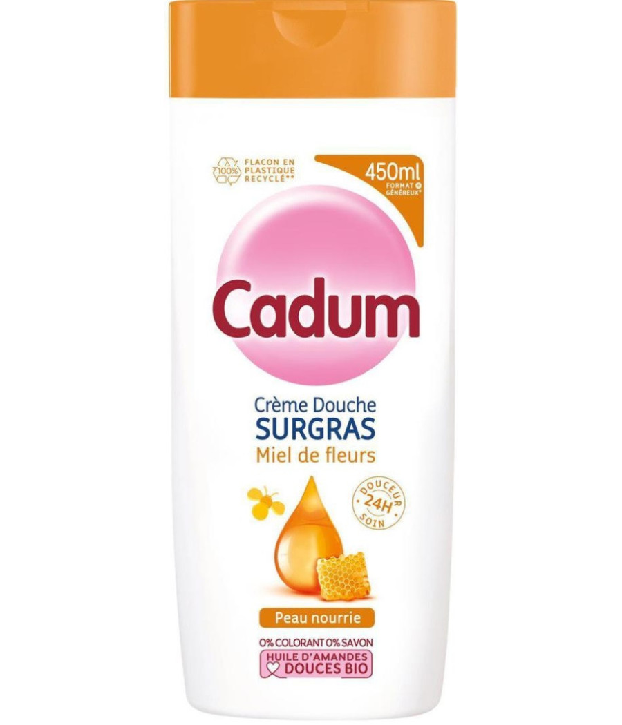 GEL DOUCHE SURGRAS MIEL DE FLEURS CADUM 450ML