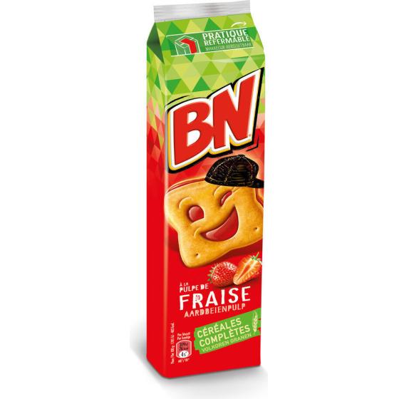 BISCUITS FOURRES A LA FRAISE  BN  295G