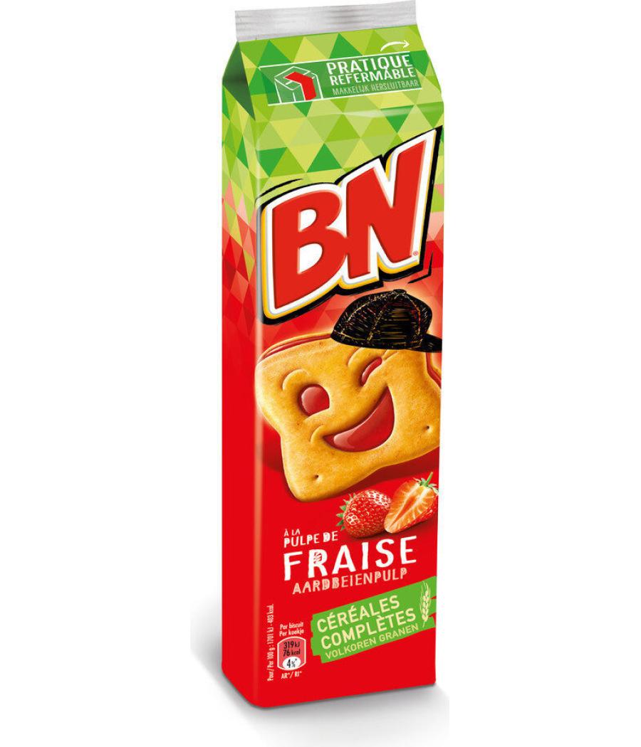 BISCUITS FOURRES A LA FRAISE  BN  295G