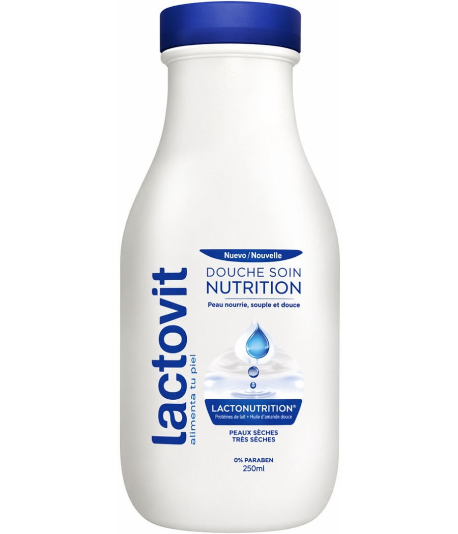 GEL DOUCHE LACTOVIT SOIN NUTRITION 250ML