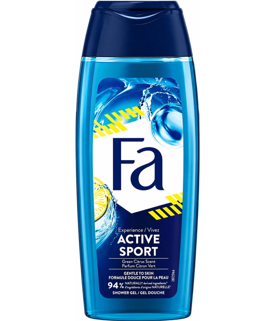 GEL DOUCHE ACTIVE SPORT FA 250ML