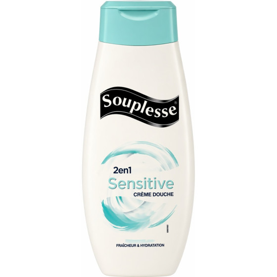 GEL DOUCHE SOUPLESSE 2 EN 1 SENSITIVE 380ML