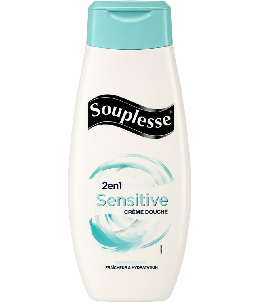 GEL DOUCHE SOUPLESSE 2 EN 1 SENSITIVE 380ML