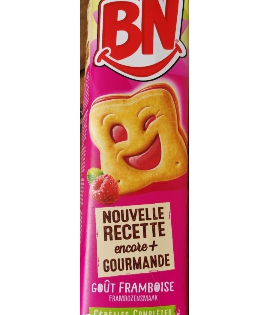 BISCUITS FOURRES A LA FRAMBOISE BN 285G