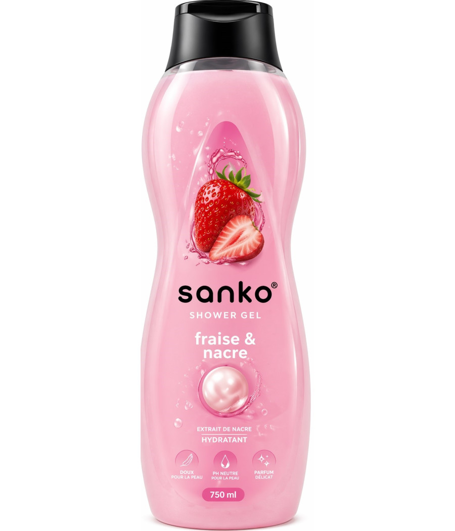 GEL DE BAIN SANKO FRAISE 1,25L