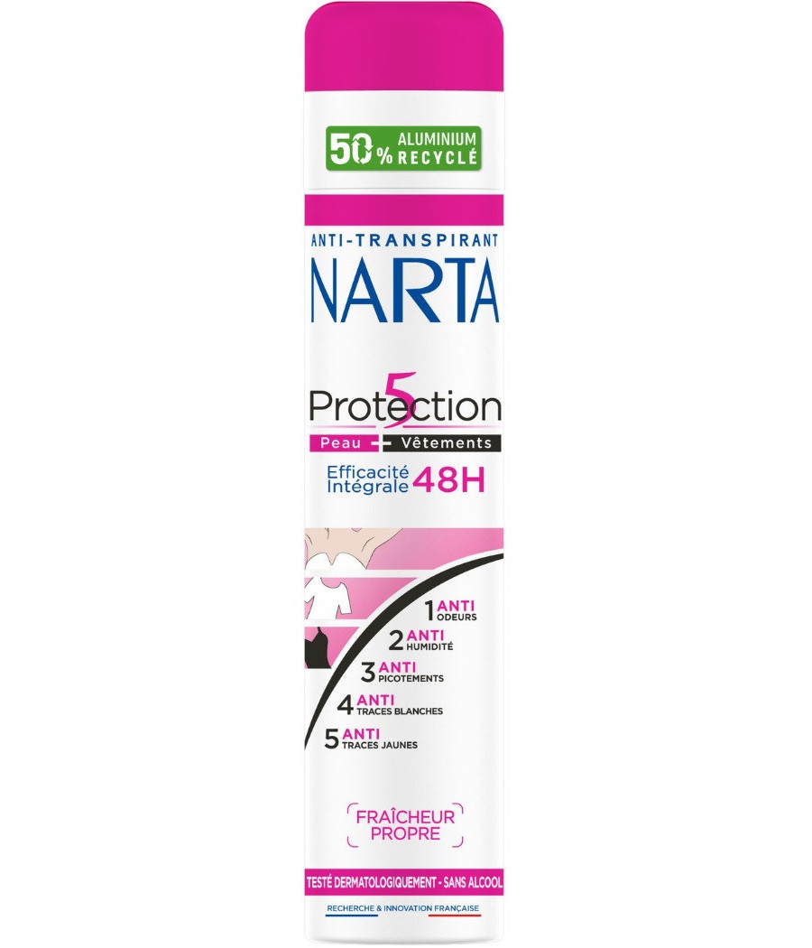 DÉODORANT SPRAY NARTA FEMME 5 PROTECTION 200ML