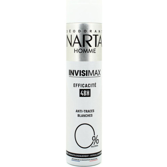 DÉODORANT SPRAY NARTA HOMME INVISIMAX 48H 200ML