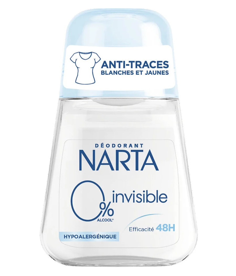 DÉODORANT STICK NARTA FEMME INVISIBLE 0% ALCOOL 50ML