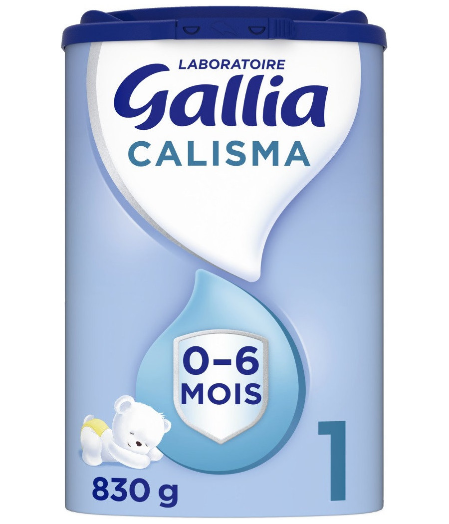 LAIT EN POUDRE BÉBÉ GALLIA CALISMA 1ER AGE 830G