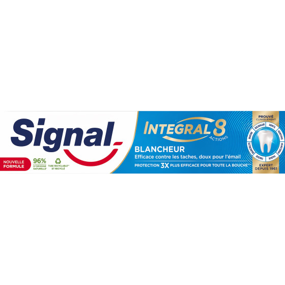 DENTIFRICE SIGNAL INTEGRAL 8 BLANCHEUR 75ML