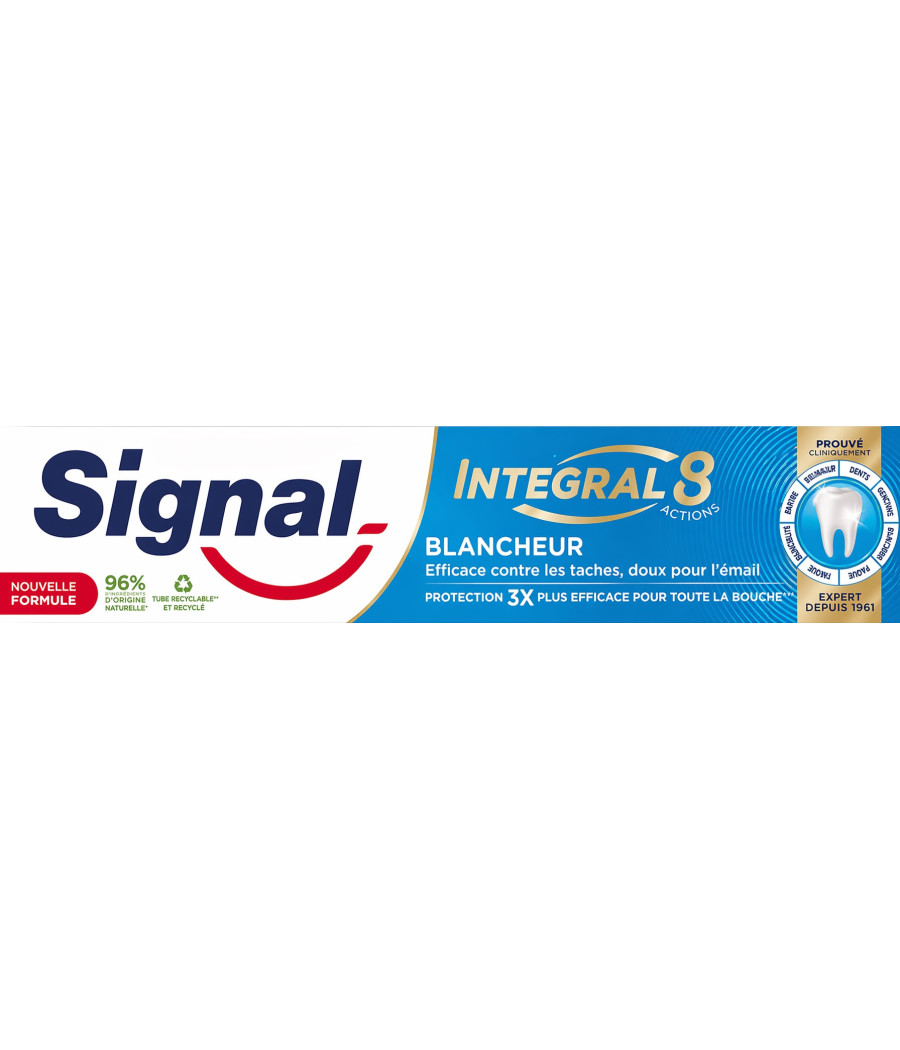 DENTIFRICE SIGNAL INTEGRAL 8 BLANCHEUR 75ML