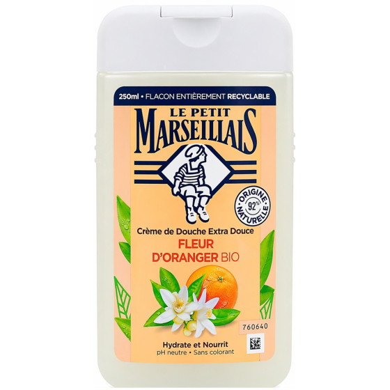 GEL DOUCHE FLEUR D'ORANGER LE PETIT MARSEILLAIS 250ML