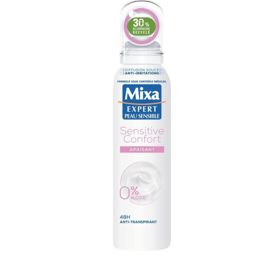 DEODORANT SPRAY SENSITIVE CONFORT MIXA 150ML
