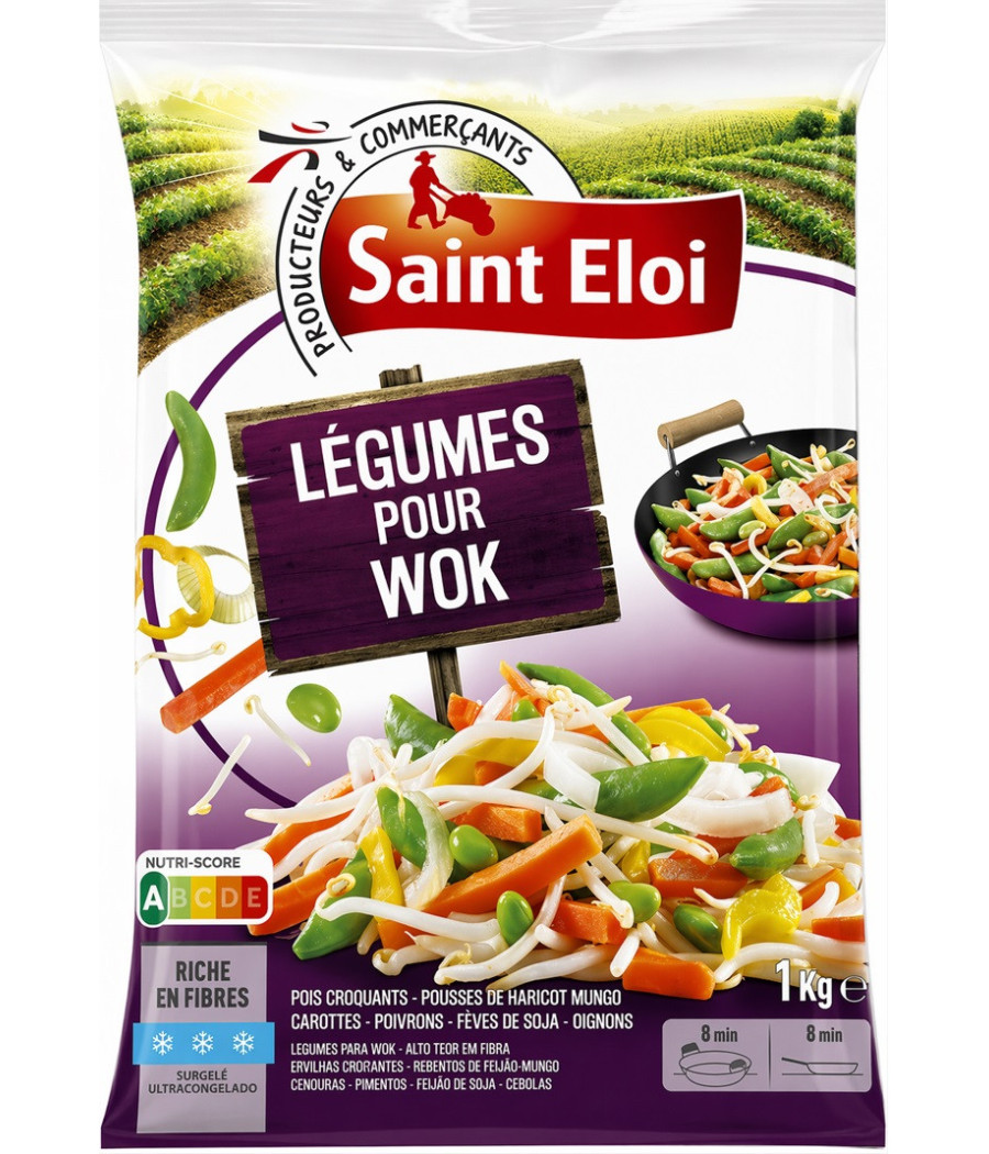 LÉGUMES SAINT ELOI POUR WOK 1KG