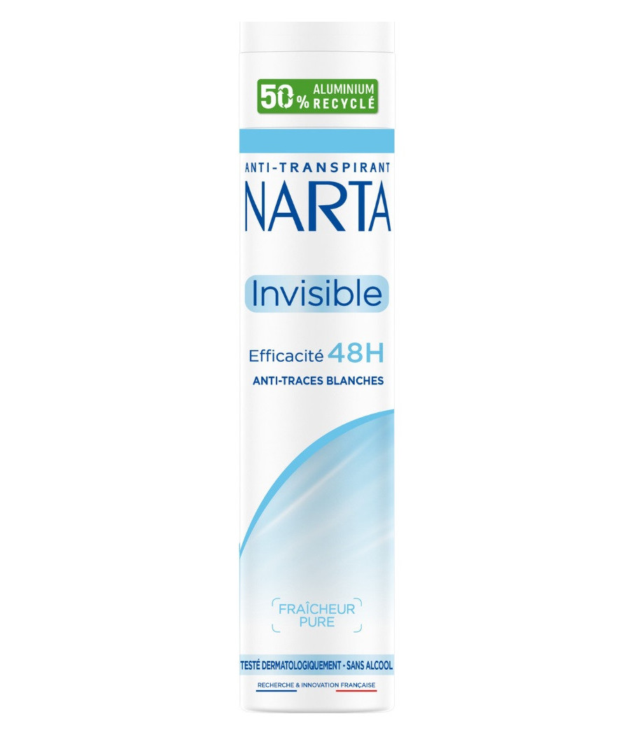DEODORANT SPRAY FEMME INVISIBLE NARTA 200ML