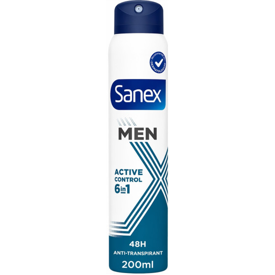 DEODORANT SPRAY HOMME ACTIVE CONTROL SANEX 200ML