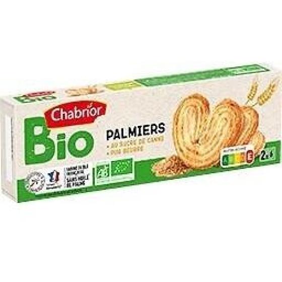 PALMIERS AU SUCRE DE CANNE 100G BIO 100 G
