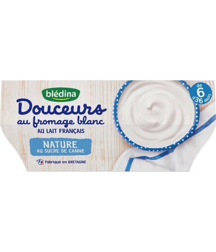 DESSERT LACTÉE DOUCEUR AU FROMAGE BLANC NATURE BLEDINA 4X100G