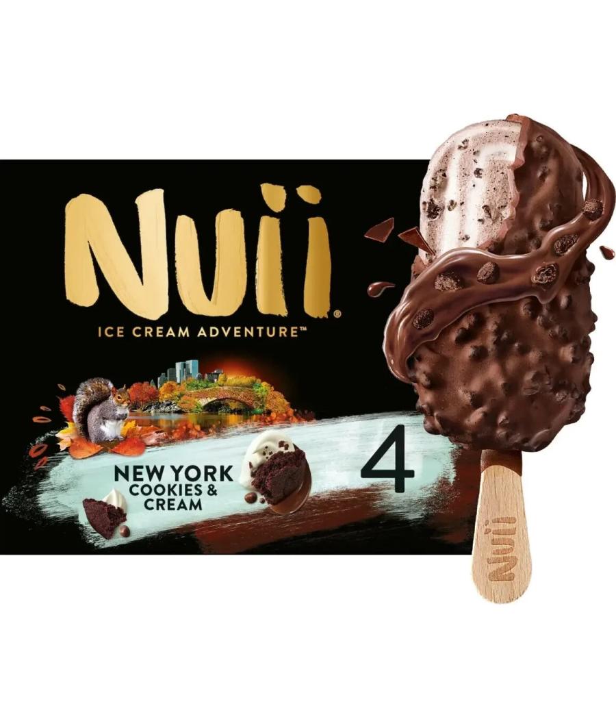 GLACE BATONNET NEW YORK COOKIES CREAM NUII 268G