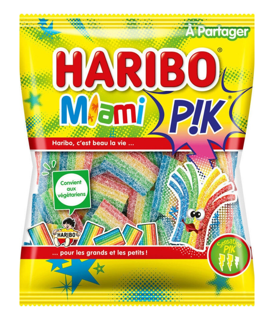 BONBON MIAMI PIK HARIBO 200G