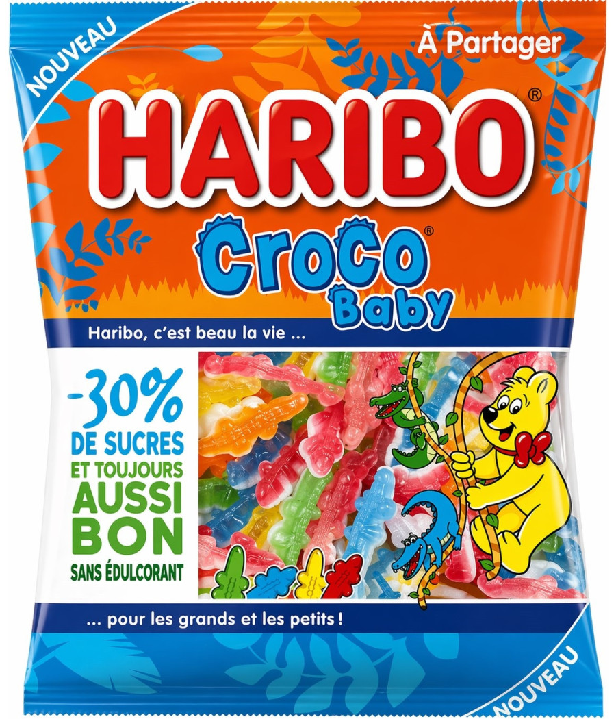 BONBON CROCO BABY HARIBO 165G