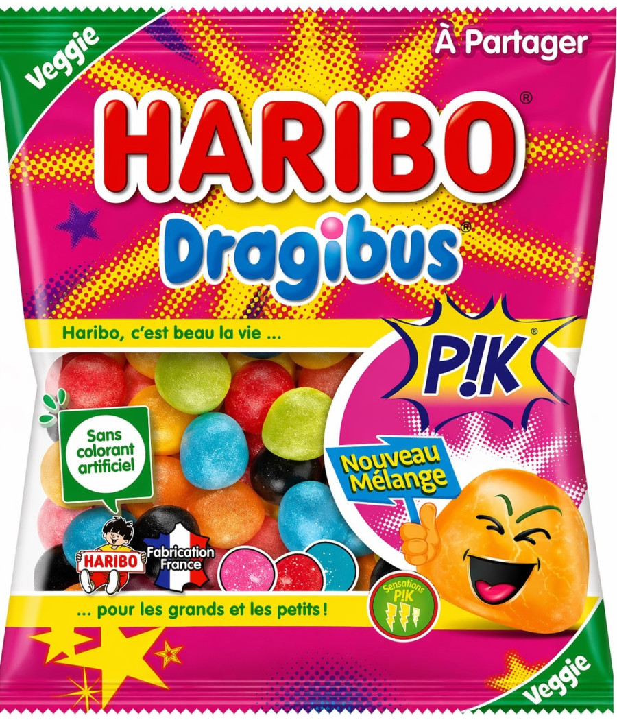 BONBON DRAGIBUS PIK HARIBO 230G