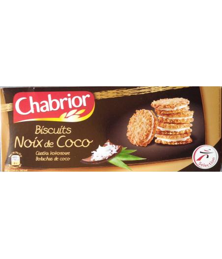 BISCUITS À LA NOIX DE COCO CHABRIOR 100 G