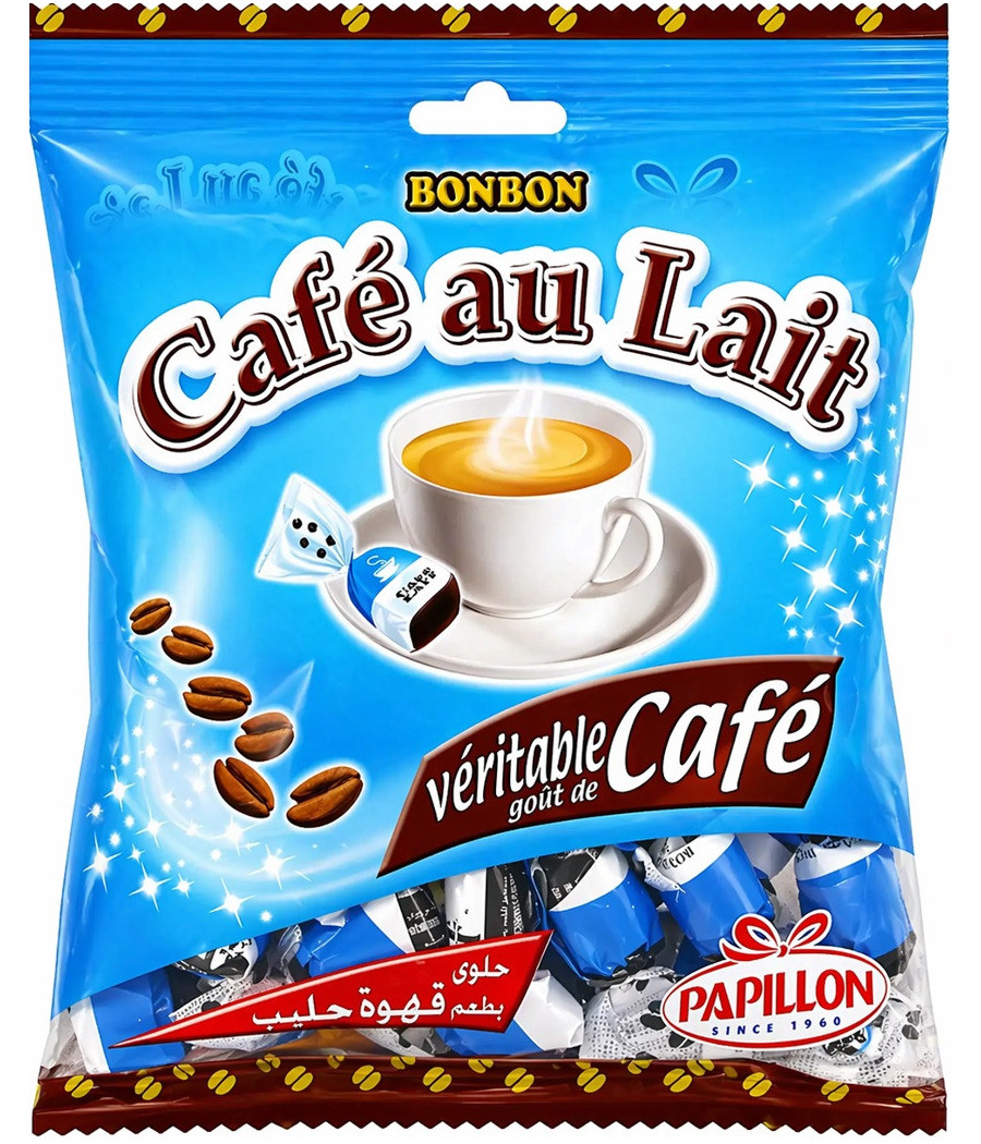 BONBON CAFE AU LAIT PAPILLON 150G