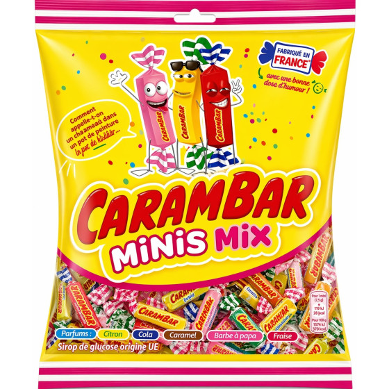 BONBON MINIS MIX CARAMBAR 110G