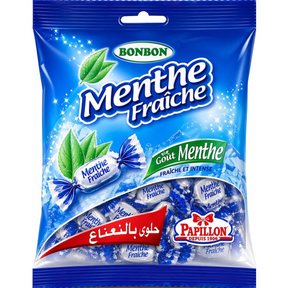 BONBONS MENTHE FRAICHE PAPILLON 150G