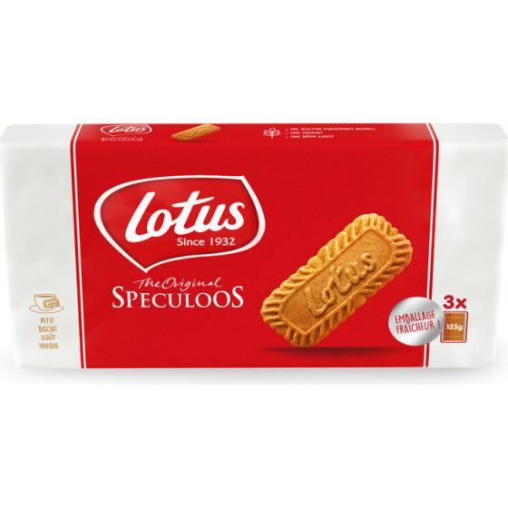 LOTUS BISCOFF SPECULOOS ORIGINAL 3X 375 G