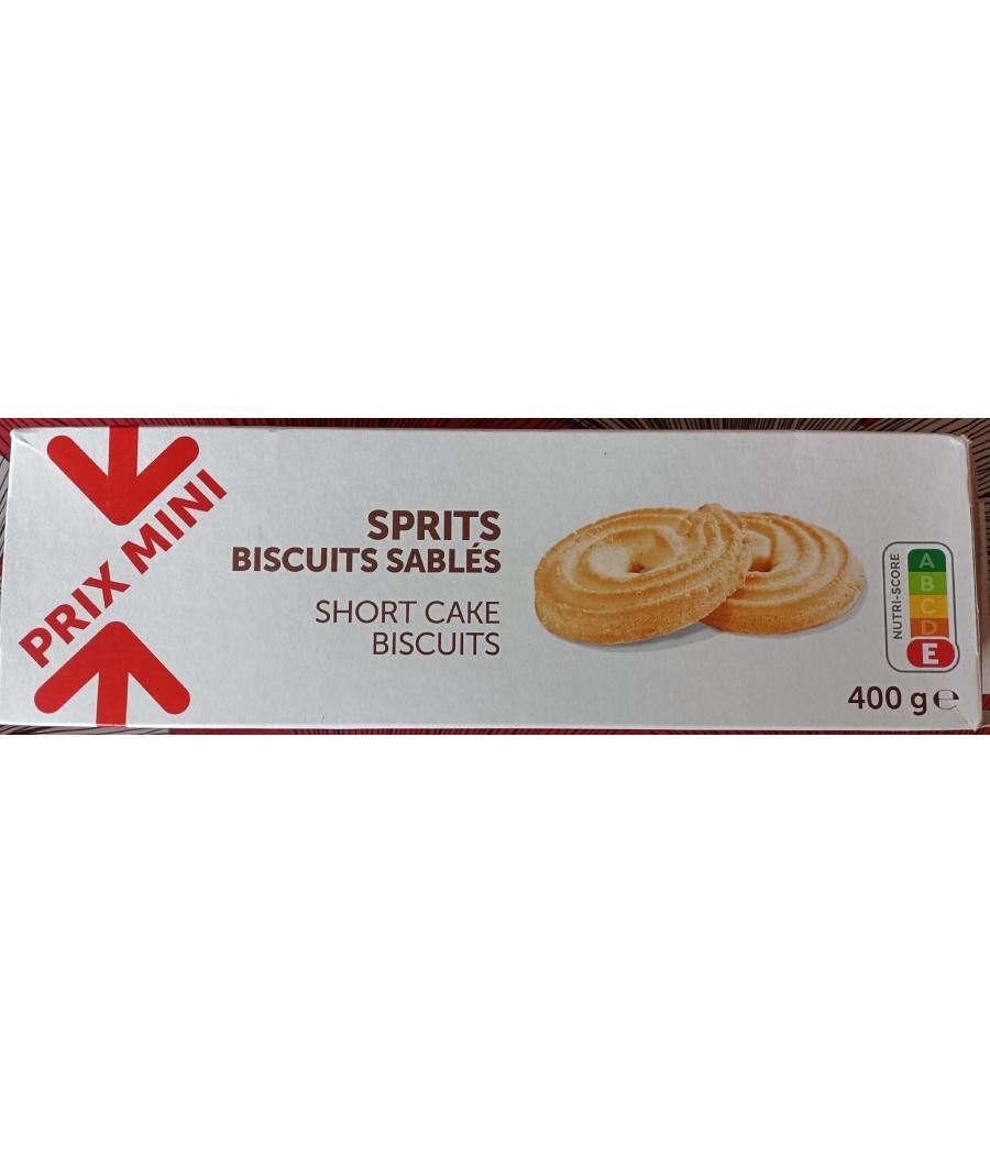 SPRITS BISCUITS SABLES 400G