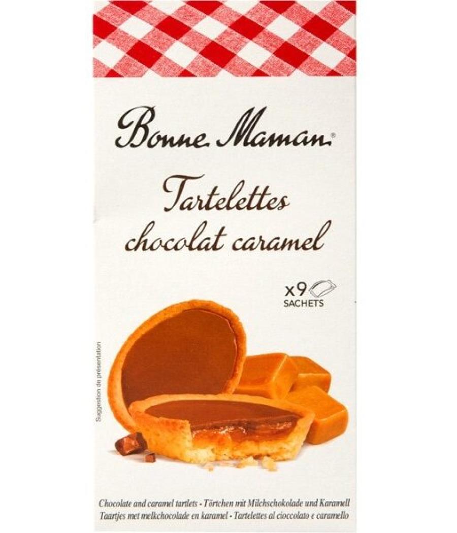 TARTELETTES CHOCOLAT CARAMEL BONNE MAMAN 135G