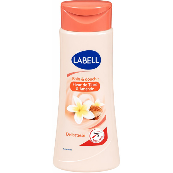 CRÈME DE DOUCHE LABELL FLEUR DE TIARÉ ET AMANDE 250ML