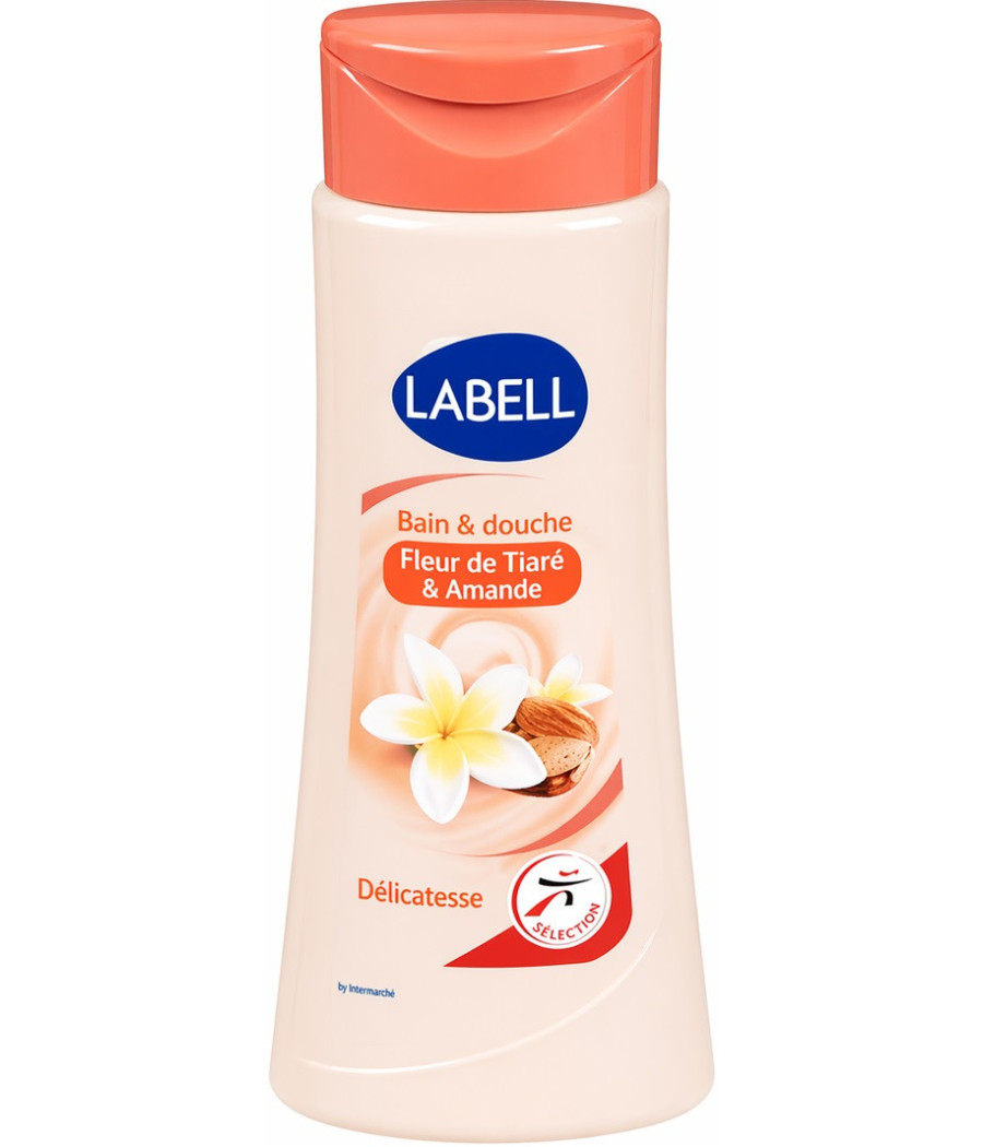 CRÈME DE DOUCHE LABELL FLEUR DE TIARÉ ET AMANDE 250ML