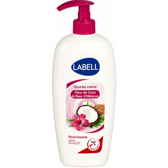 CRÈME DE DOUCHE LABELL HUILE DE COCO HIBISCU 750ML