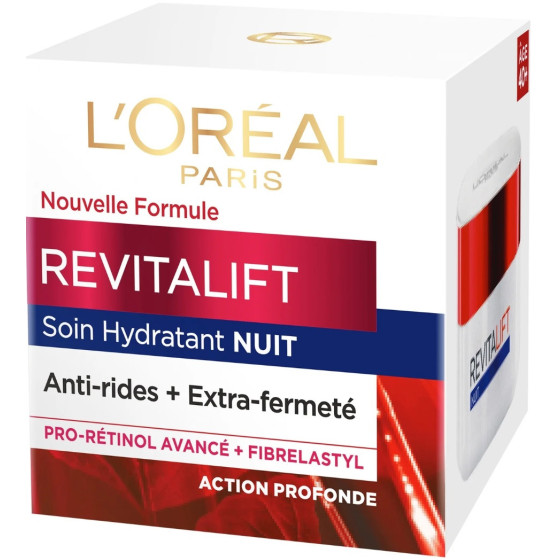 CREME VISAGE REVITALIFT SOIN NUIT L'OREAL PARIS 50ML