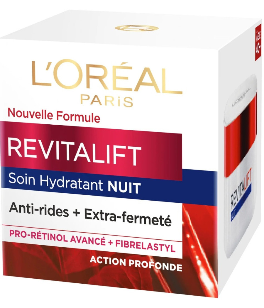 CREME VISAGE REVITALIFT SOIN NUIT L'OREAL PARIS 50ML