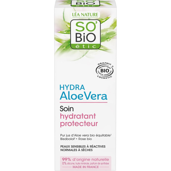 CRÈME SO BIO HYDRA ALOE VERA HYDRATANTE 50ML
