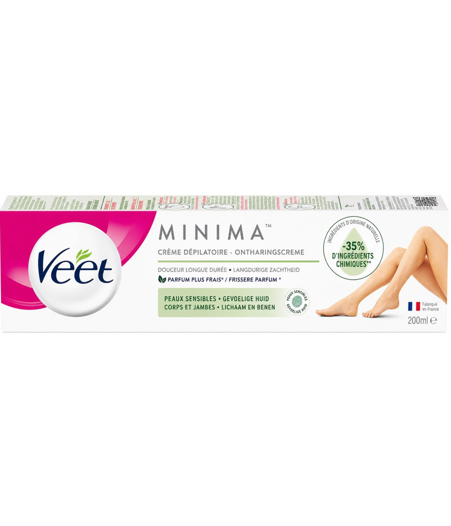 CREME DEPILATOIRE PEAUX SENSIBLES ALOE VERA VEET 200ML