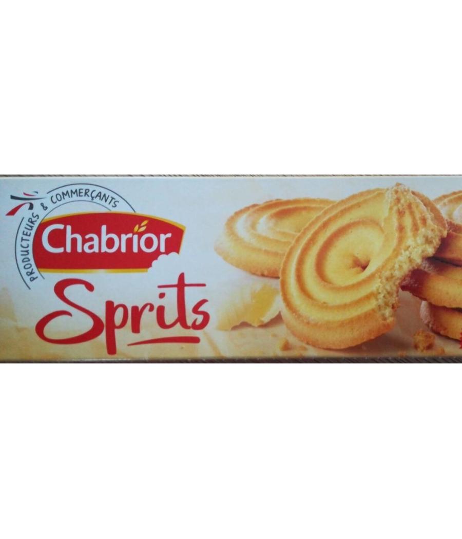 BISCUITS SPRITS AU BEURRE CHABRIOR 400 G