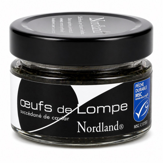 OEUFS DE LOMPE NOIR NORDLAND 100G
