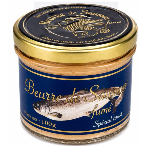 BEURRE DE SAUMON FUME CRUSCANA 100G