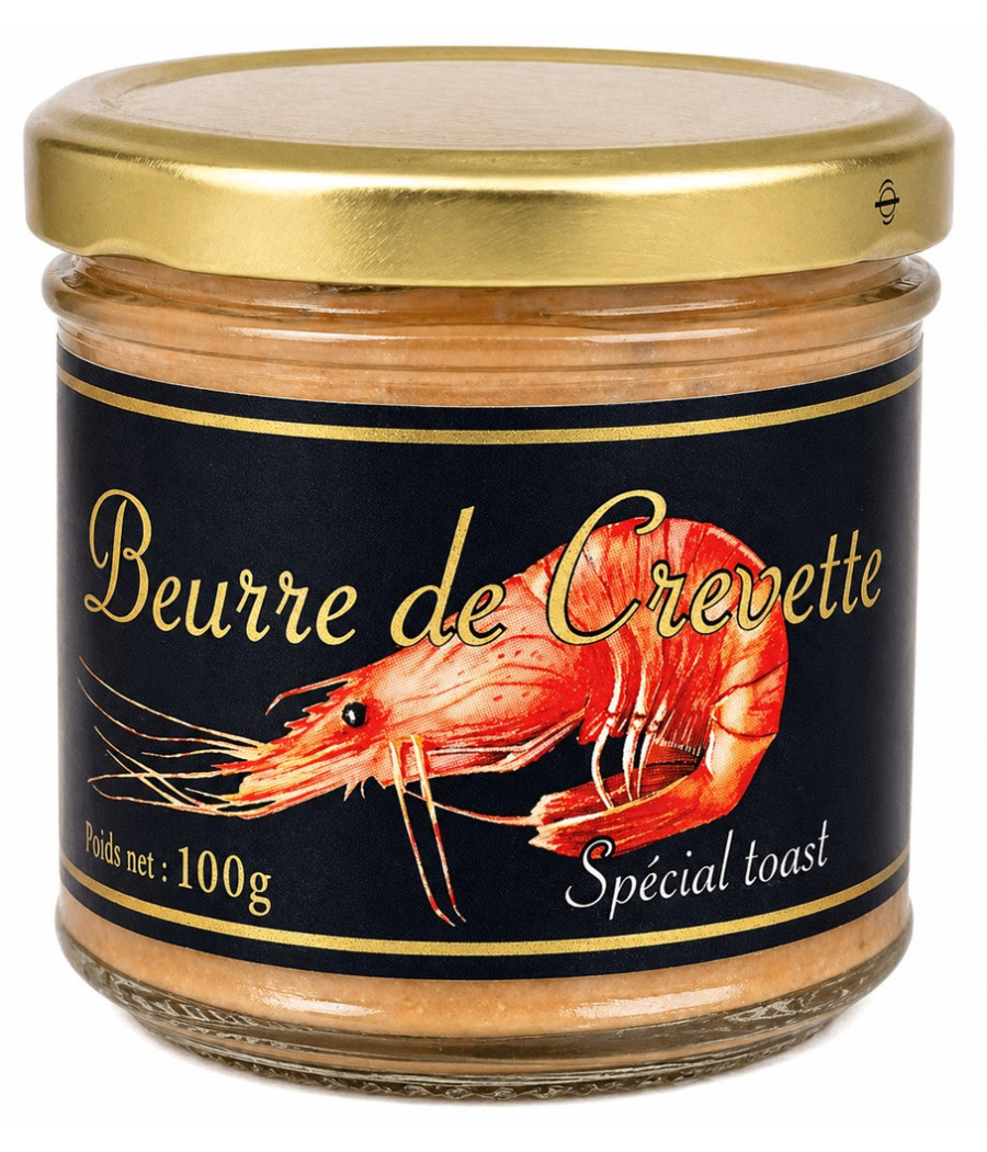 BEURRE DE CREVETTE SPECIAL TOAST CRUSCANA 100G