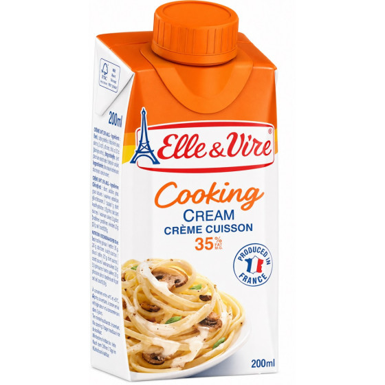 CREME LIQUIDE UHT CUISSON 35.1%MG ELLE & VIRE 20CL