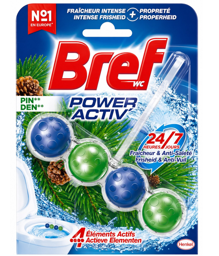 BLOC WC POWER ACTIV PIN BREF 50G